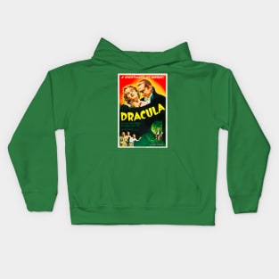 Dracula Poster 2 Kids Hoodie